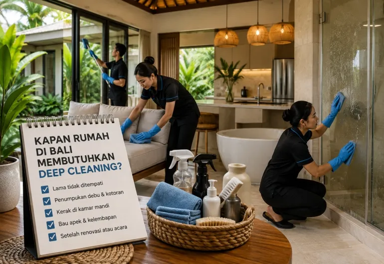Kapan Rumah di Bali Membutuhkan Deep Cleaning